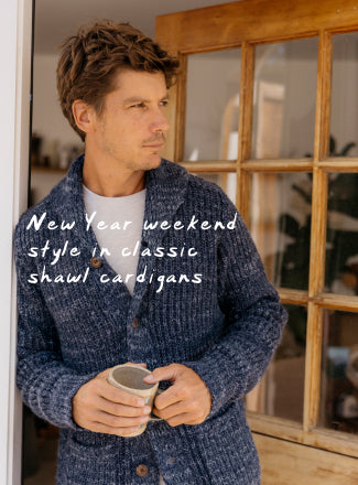 Belmont Shawl Plaited Pull Ov
