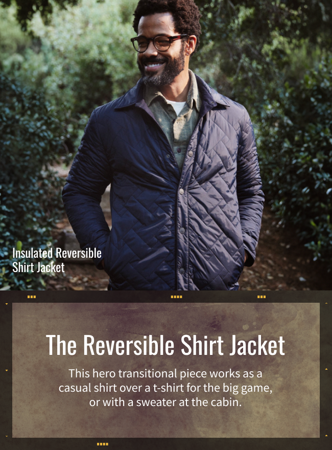 The Reversible Shirt Jacket