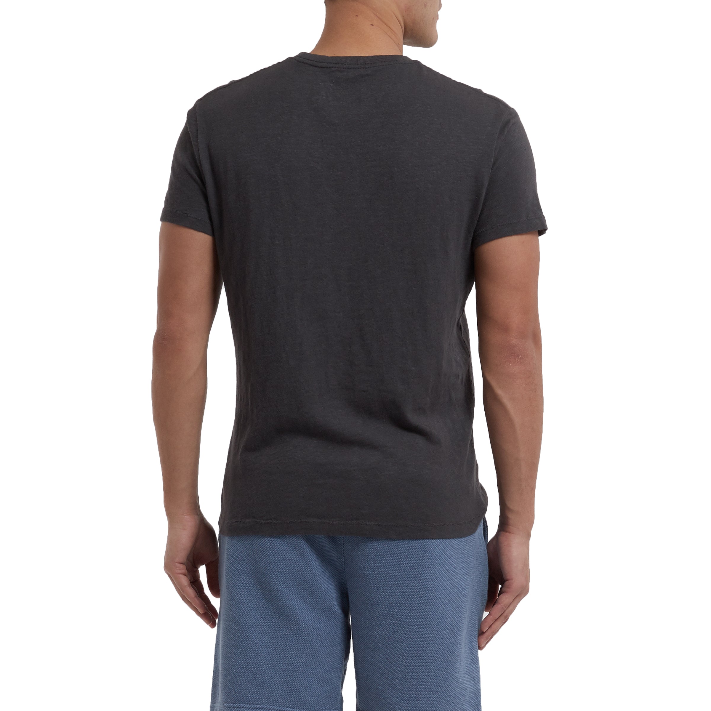 Anchor Print Tee - Forged Iron-Grayers