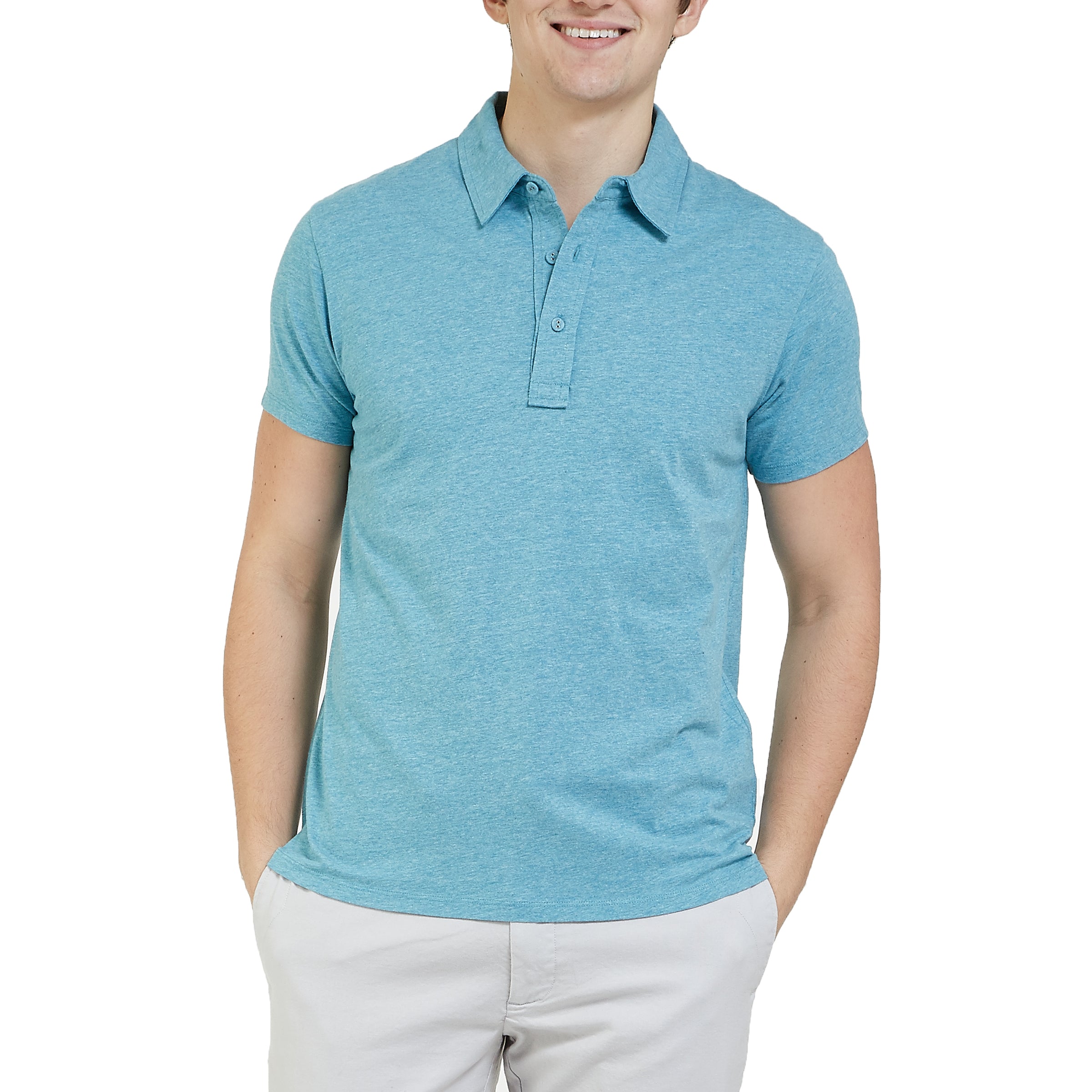 Hartford Nep Jersey Polo - Latigo Bay-Grayers