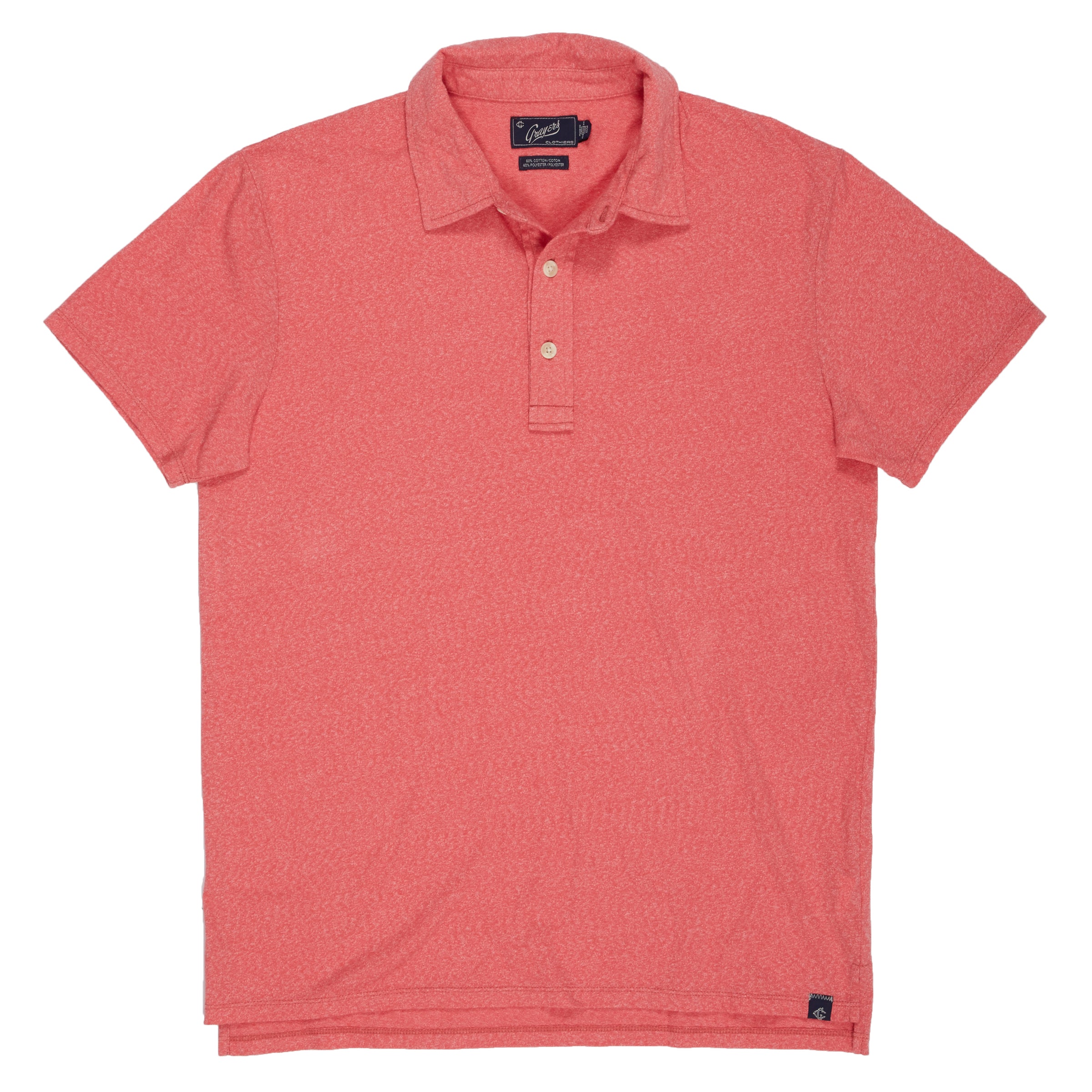 Bayshore Marl Polo - Red-Grayers