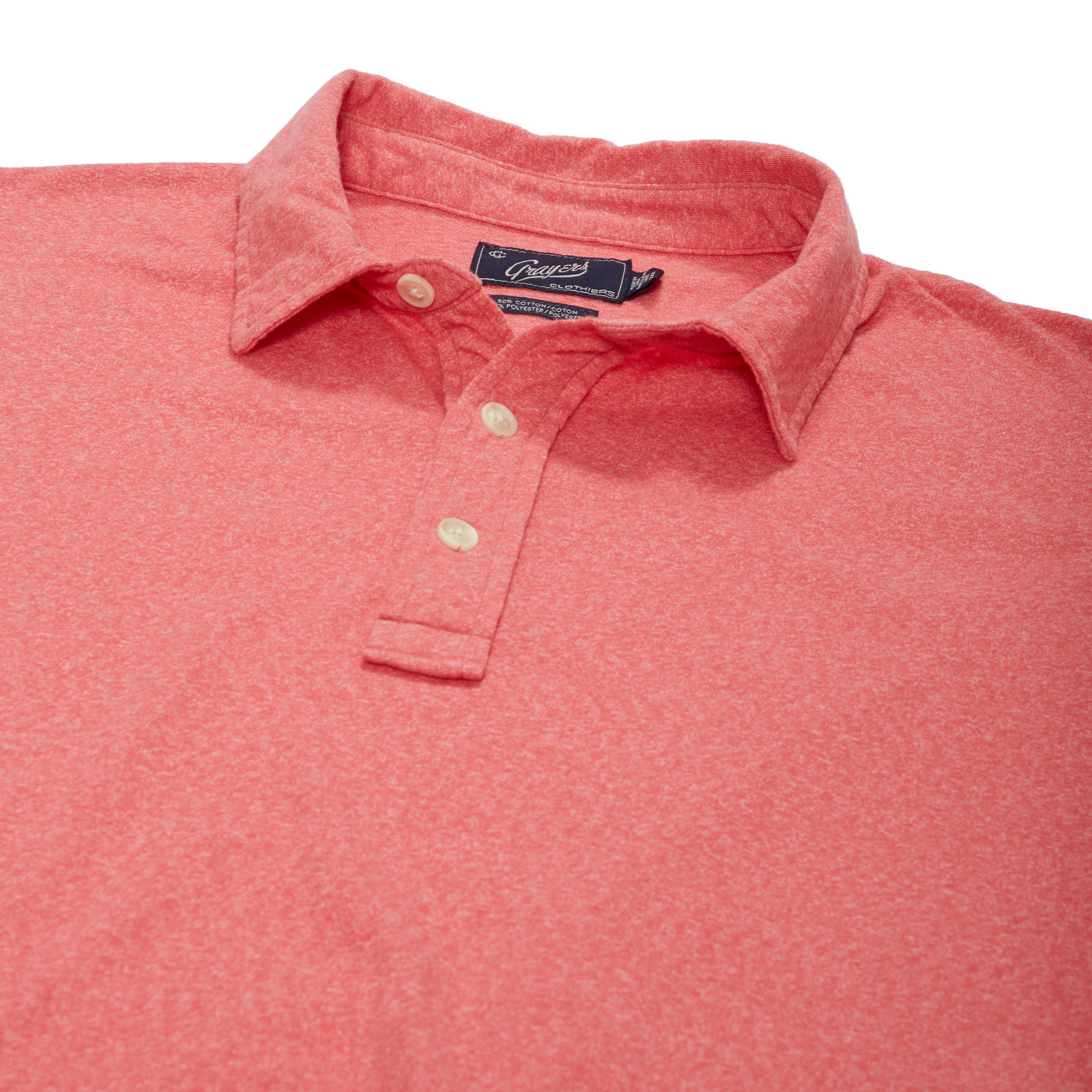 Bayshore Marl Polo - Red-Grayers