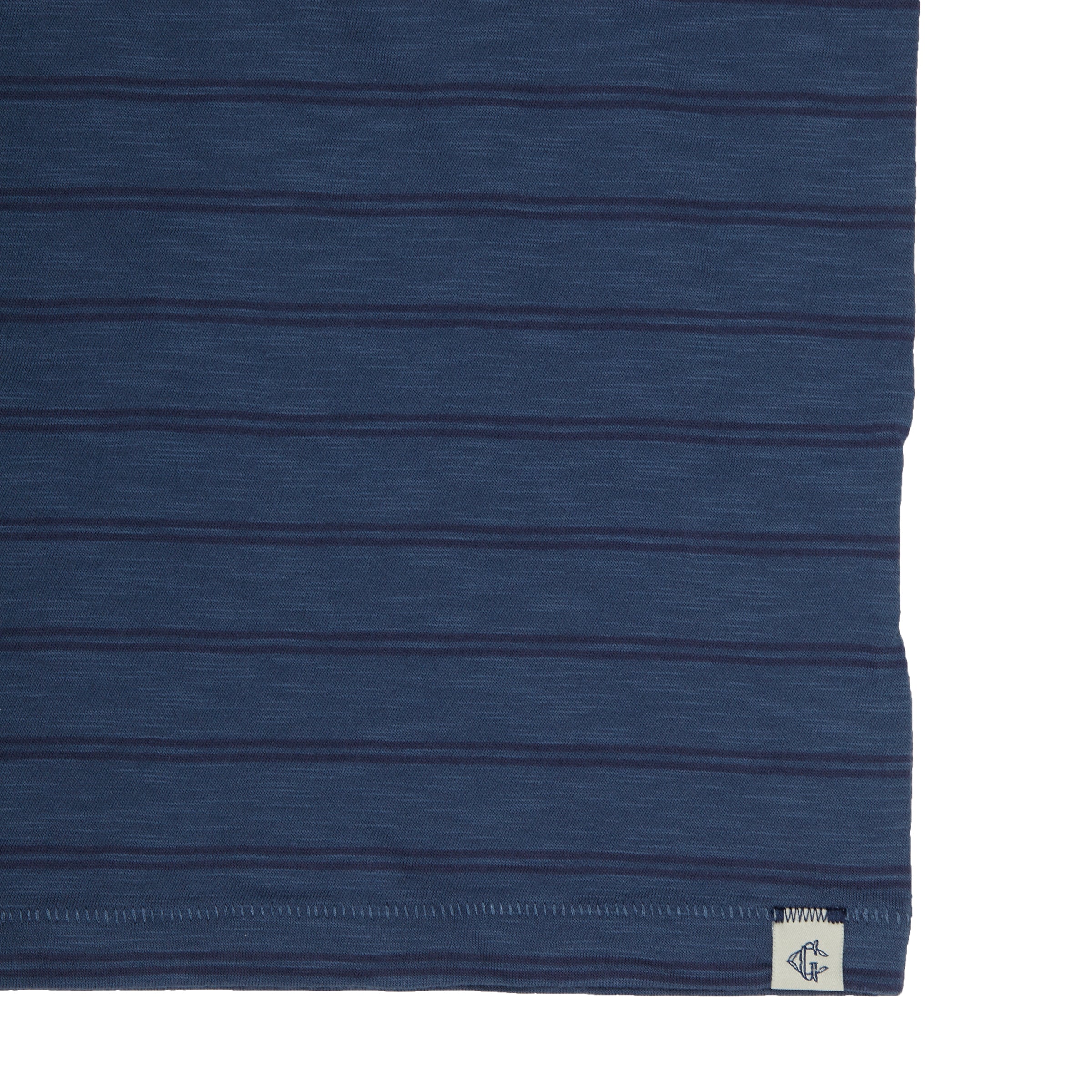 Feeder Stripe Pocket Tee - Navy-Grayers