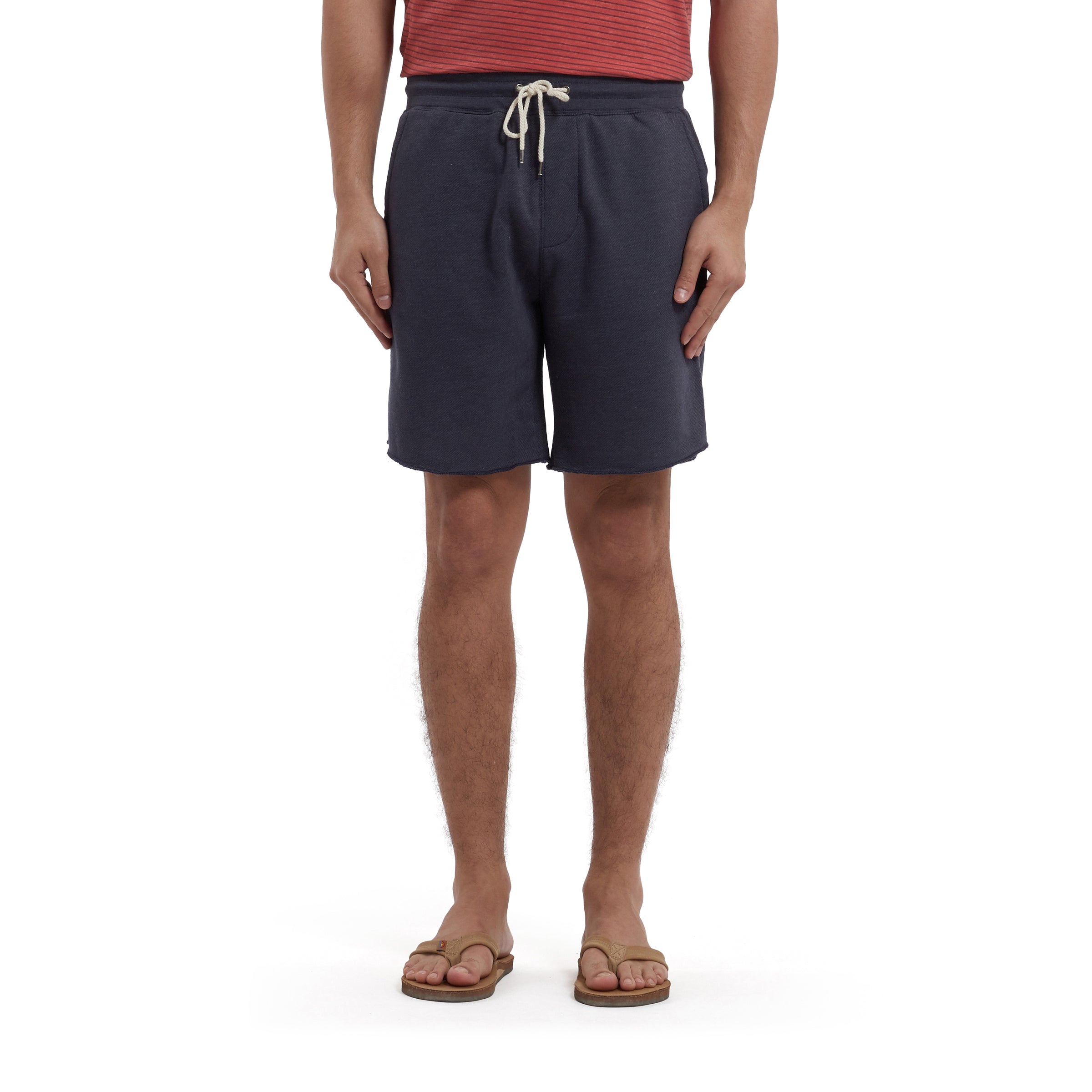 Hudson Texture Shorts 8" - Blue Night-Grayers