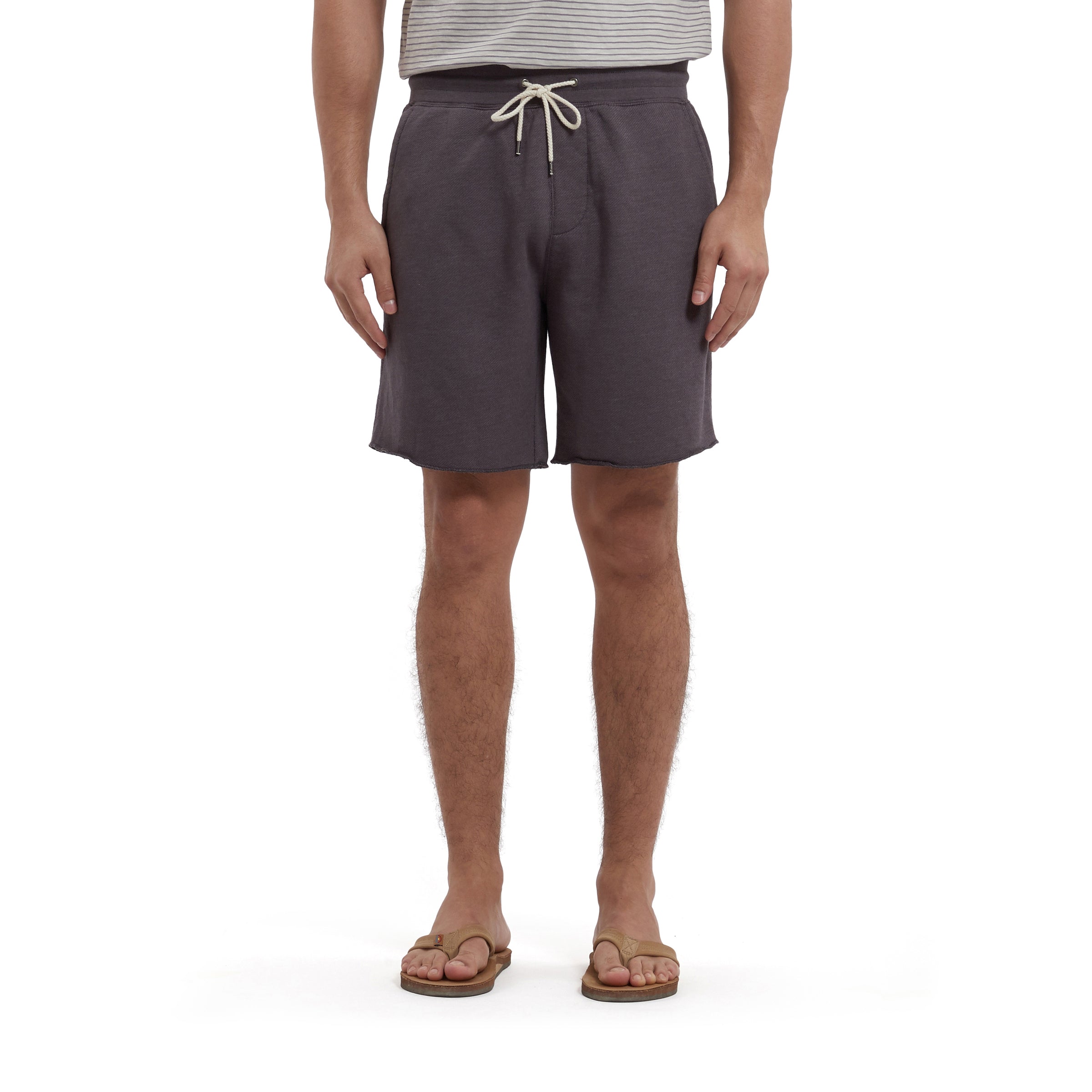 Hudson Texture Shorts 8" - Forged Iron-Grayers
